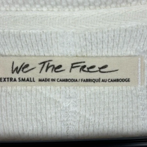 We the Free V-neck Collared Waffle Top - Picture 9 of 12